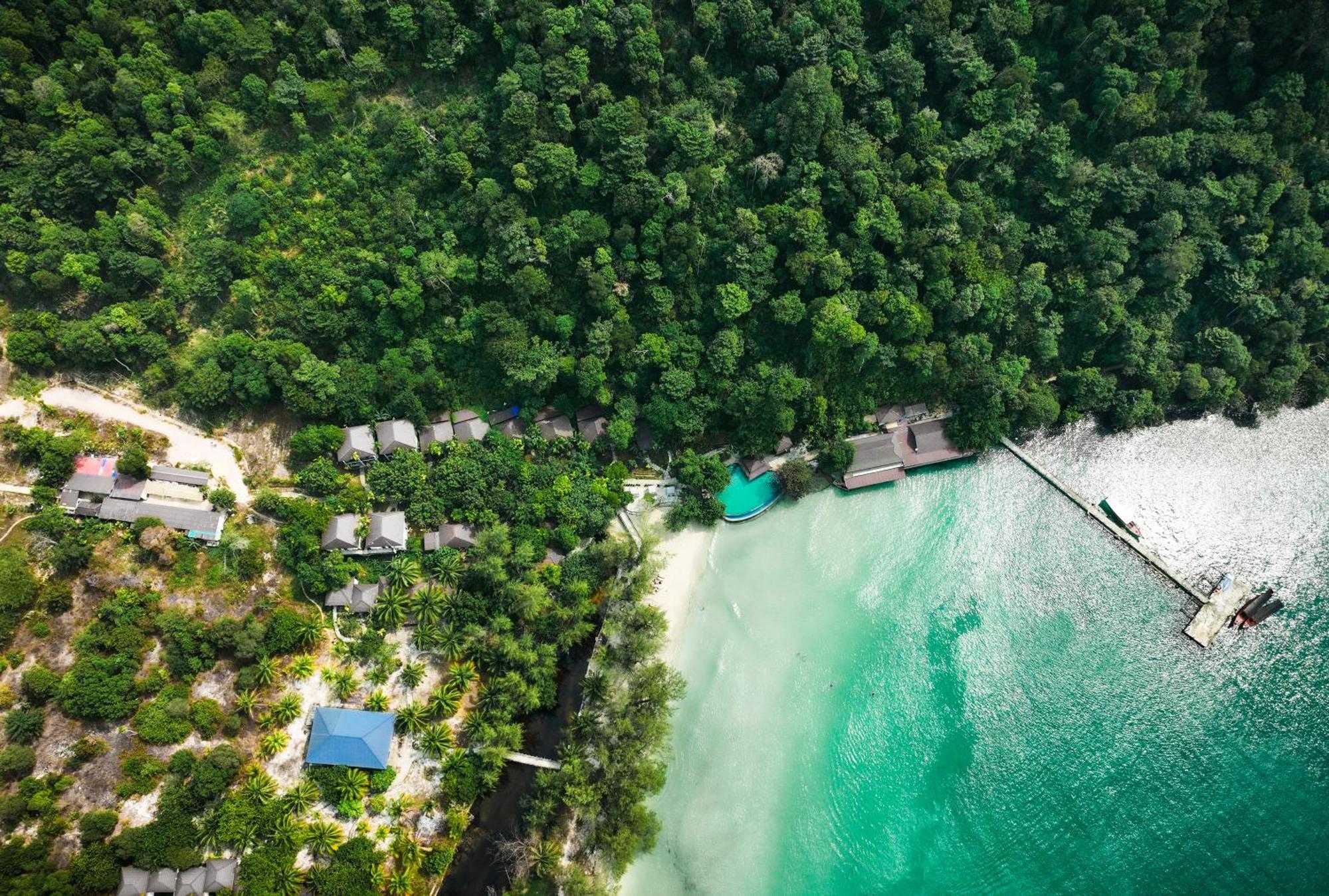 Koh Rong Hill Beach Resort Derm Tkov Village Exteriör bild